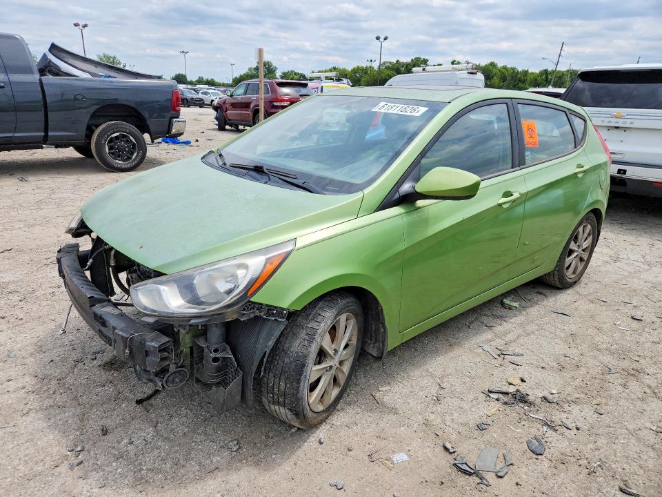 Продажа на аукционе авто 2012 Hyundai Accent, vin: KMHCU5AE1CU023451, номер лота: 61811826