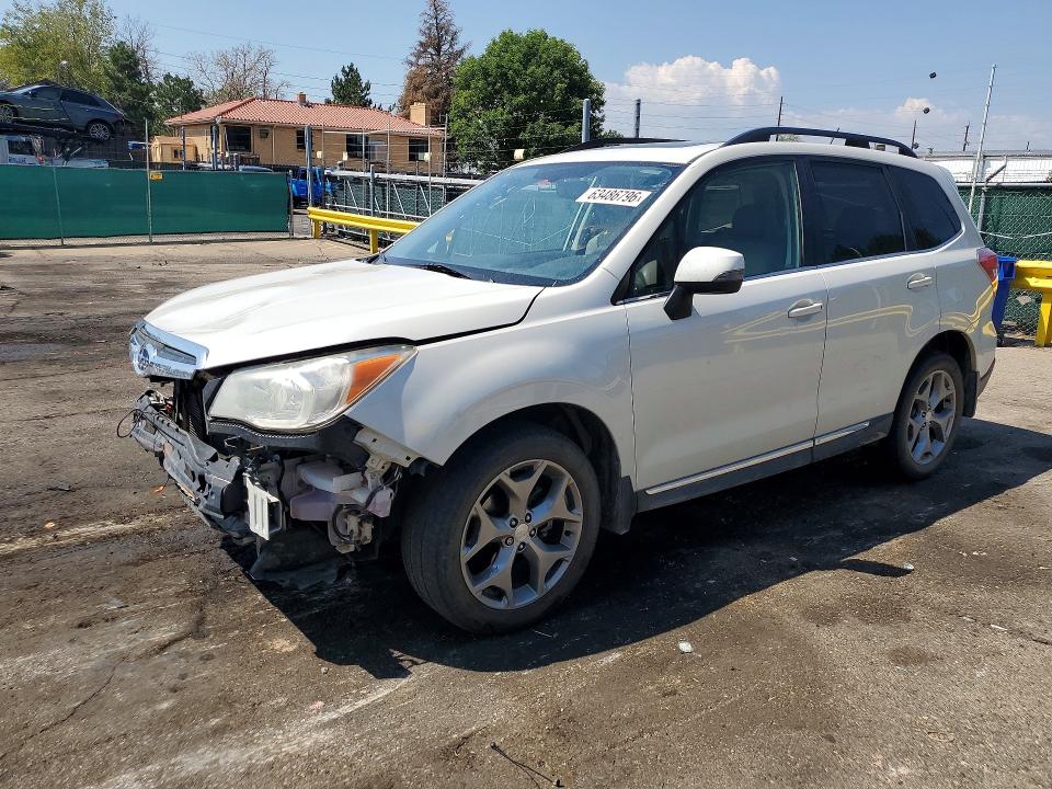 2015 Subaru Forester მანქანა იყიდება აუქციონზე, vin: JF2SJAUC9FH459782, აუქციონის ნომერი: 63486796