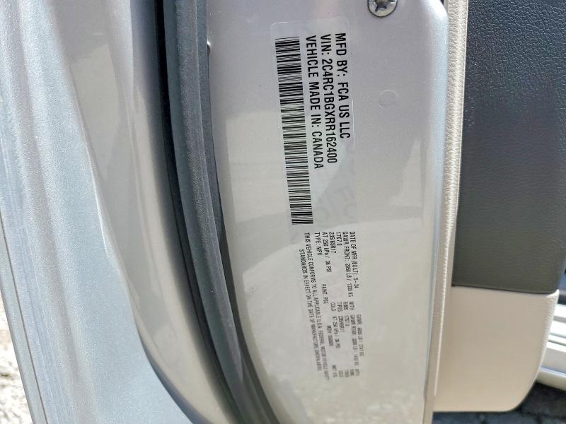 Aukcja sprzedaży 2024 Chrysler Pacifica, vin: 2C4RC1BGXRR162400, numer aukcji: 58739606