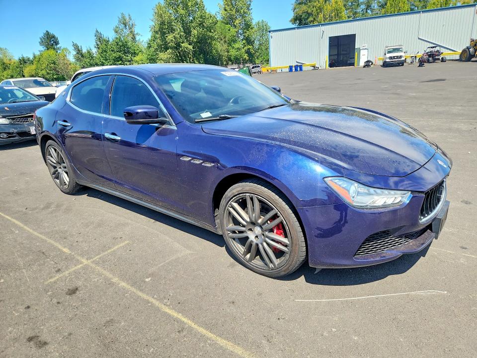 63363056 :رقم المزاد ، ZAM57XSA0F1129869 vin ، 2015 Maserati Ghibli مزاد بيع
