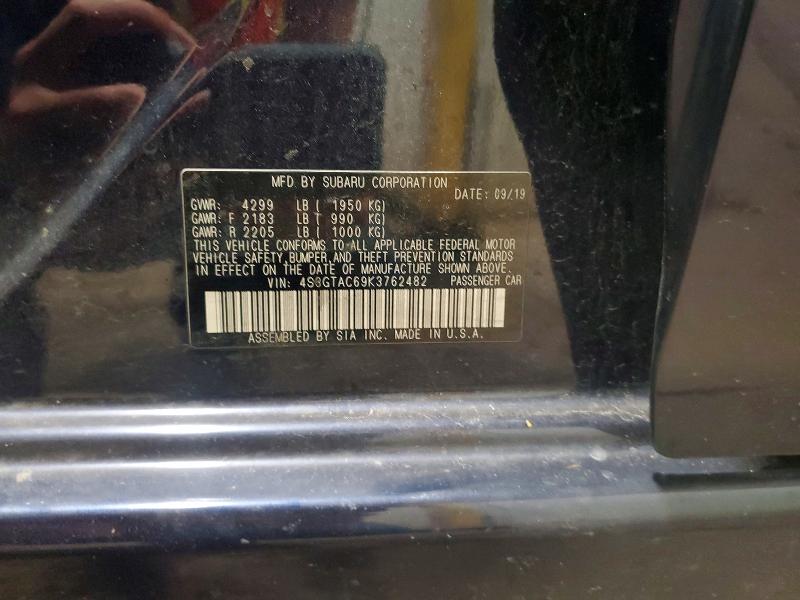 Aukcja sprzedaży 2019 Subaru Impreza, vin: 4S3GTAC69K3762482, numer aukcji: 61393696