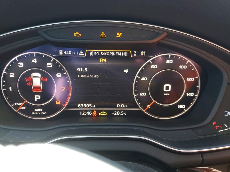 Продажа на аукционе авто 2018 Audi Q5, vin: WA1ANAFY4J2202123, номер лота: 59717316