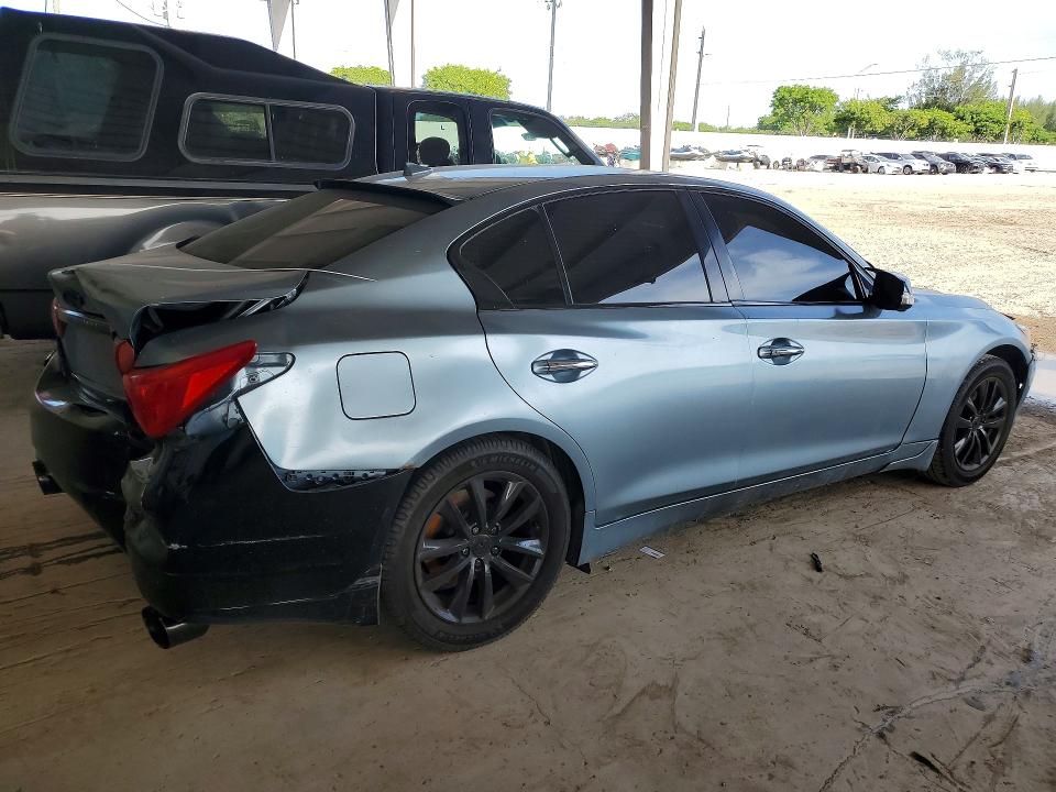 Продаж на аукціоні авто 2014 Infiniti Q50, vin: JN1BV7AR2EM680597, номер лоту: 60973076