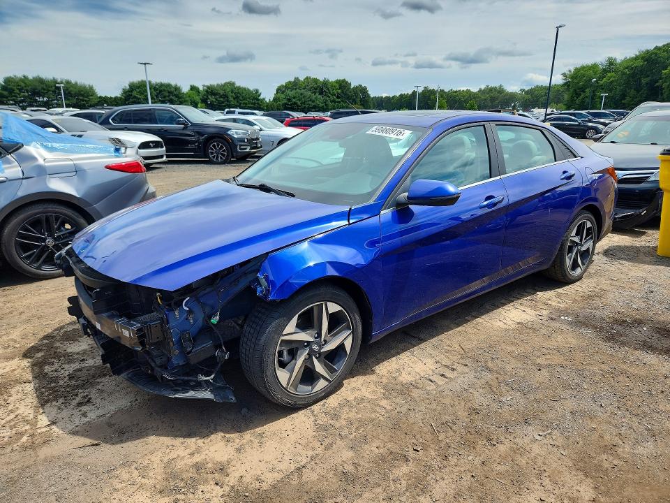 2021 Hyundai Elantra მანქანა იყიდება აუქციონზე, vin: KMHLP4AG2MU133428, აუქციონის ნომერი: 59980916