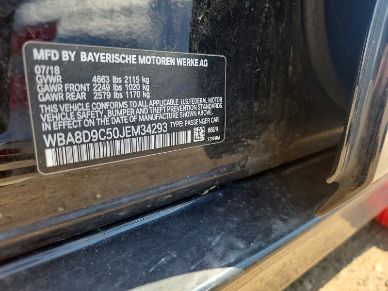 Продаж на аукціоні авто 2018 Bmw 330, vin: WBA8D9C50JEM34293, номер лоту: 60702506