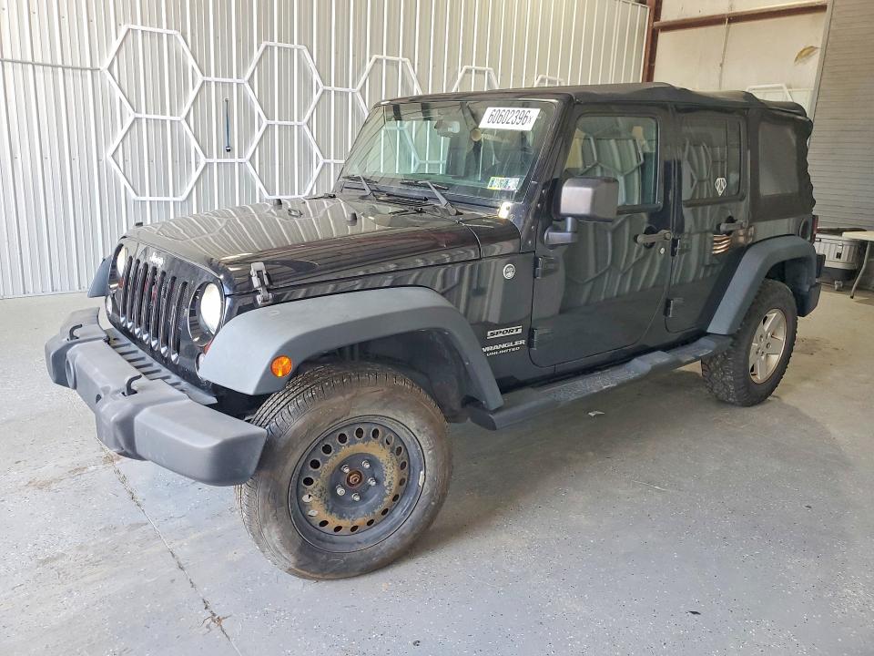 Продажа на аукционе авто 2014 Jeep Wrangler Unlimited, vin: 1C4HJWDG2EL311591, номер лота: 60602396