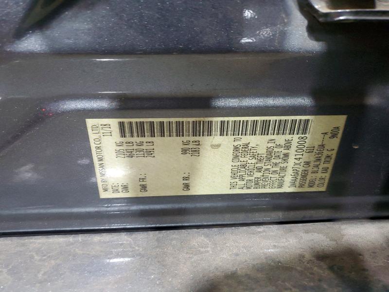 Продажа на аукционе авто 2018 Nissan Maxima, vin: 1N4AA6AP7JC410008, номер лота: 61298356