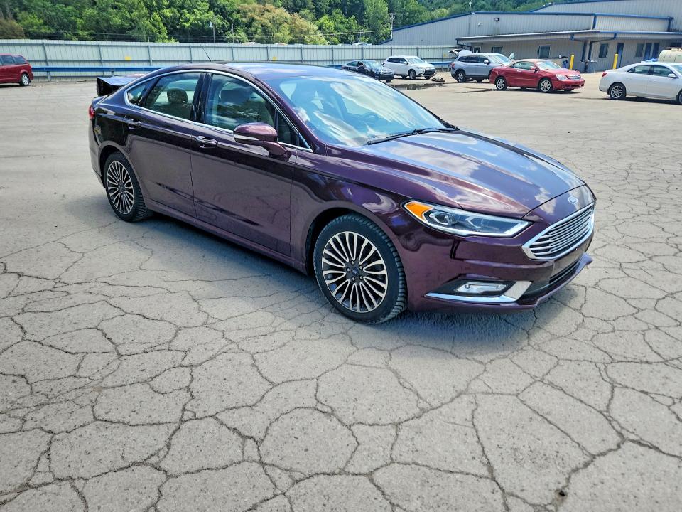 61935206 :رقم المزاد ، 3FA6P0T98HR394607 vin ، 2017 Ford Fusion مزاد بيع