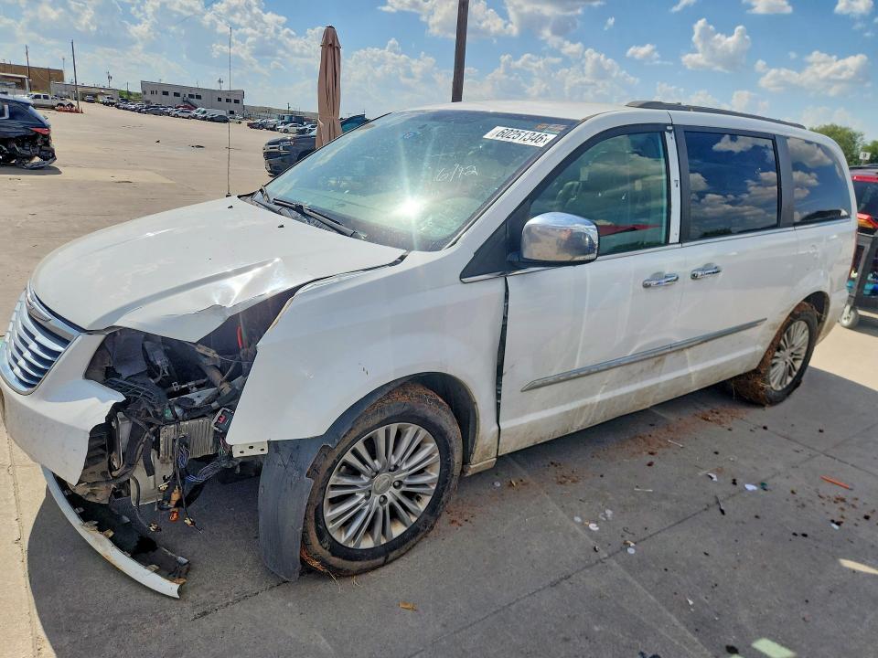 2015 Chrysler Town & Country მანქანა იყიდება აუქციონზე, vin: 2C4RC1CG2FR656874, აუქციონის ნომერი: 60251346