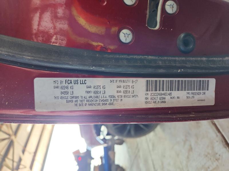 2017 Dodge Challenger მანქანა იყიდება აუქციონზე, vin: 2C3CDZAG8HH651485, აუქციონის ნომერი: 61125456