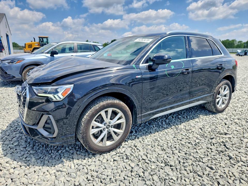 2023 Audi Q3 მანქანა იყიდება აუქციონზე, vin: WA1DECF32P1123156, აუქციონის ნომერი: 59363476