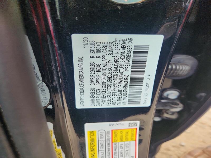 Продаж на аукціоні авто 2021 Acura Tlx, vin: 19UUB5F68MA003945, номер лоту: 59399076