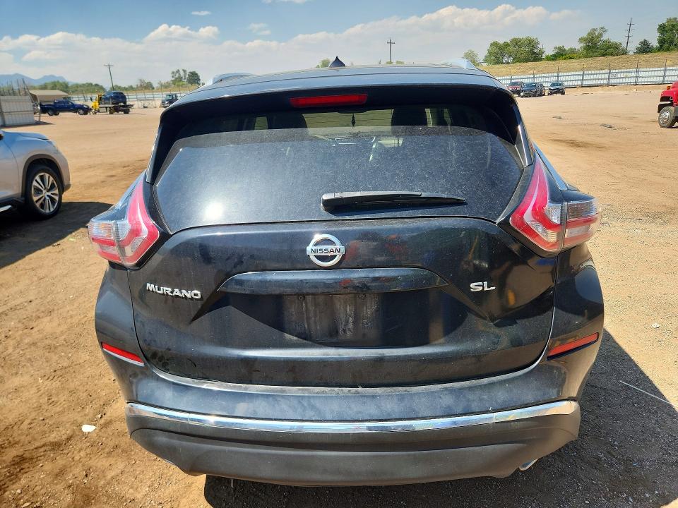 2015 Nissan Murano მანქანა იყიდება აუქციონზე, vin: 5N1AZ2MG5FN258180, აუქციონის ნომერი: 60482956