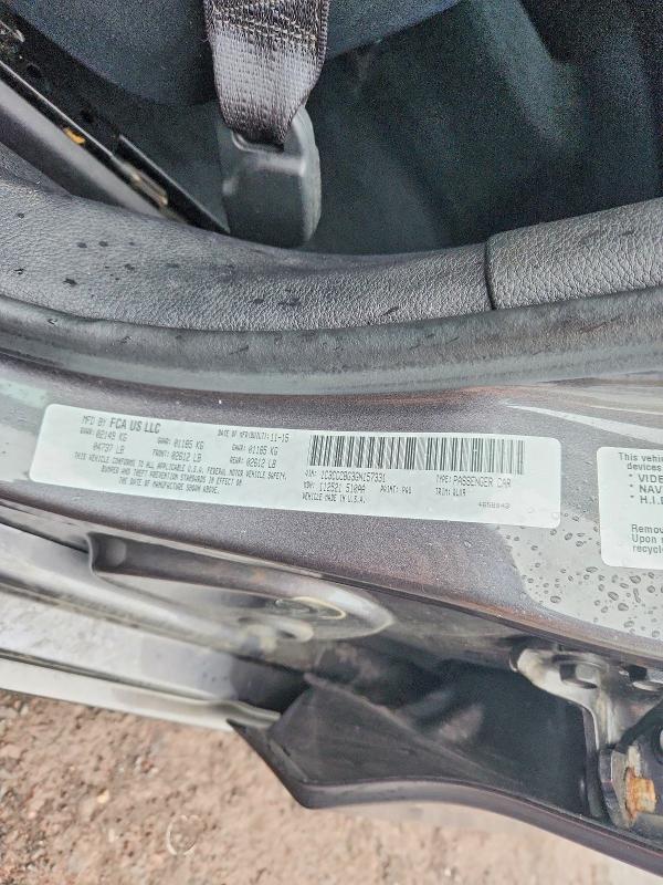 Продажа на аукционе авто 2016 Chrysler 200, vin: 1C3CCCBG3GN157331, номер лота: 59656486