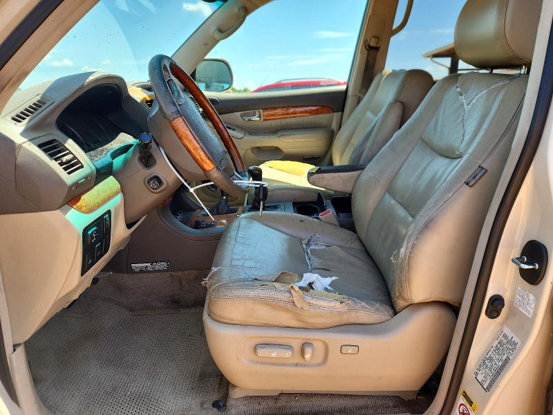 2003 Lexus Gx მანქანა იყიდება აუქციონზე, vin: JTJBT20XX30006883, აუქციონის ნომერი: 61902736