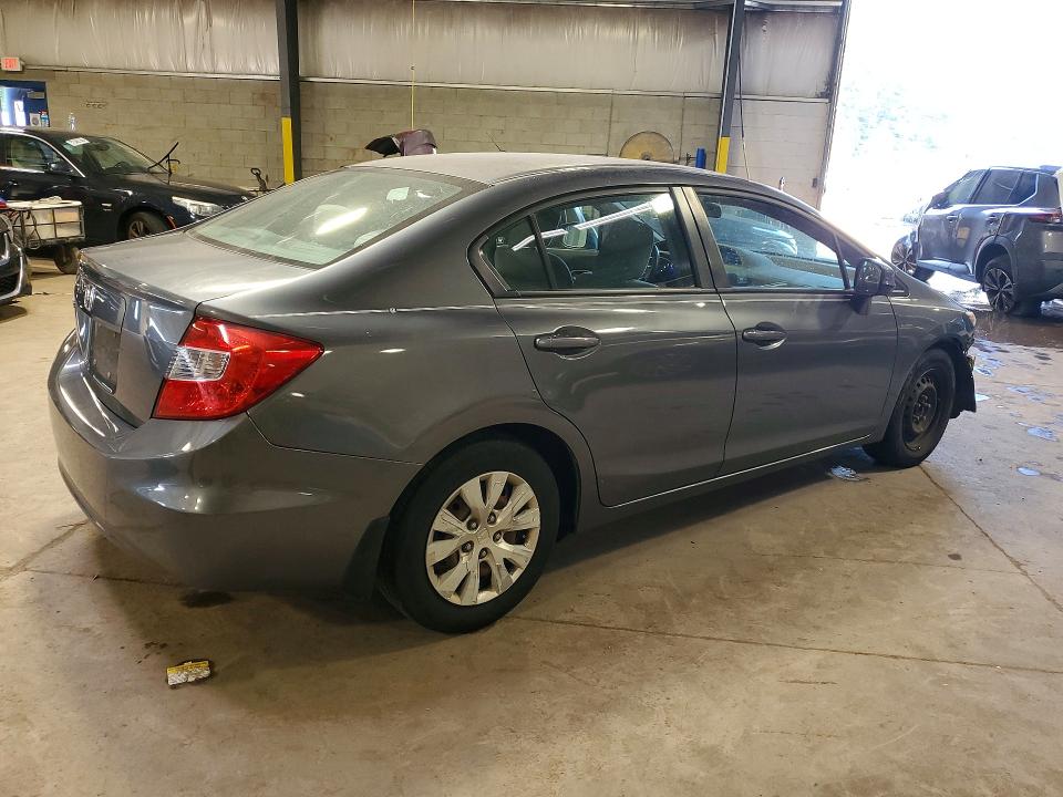 Продаж на аукціоні авто 2012 Honda Civic, vin: 19XFB2F57CE387578, номер лоту: 59350706