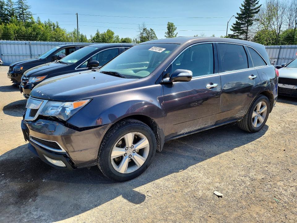 62312766 :رقم المزاد ، 2HNYD2H25AH003010 vin ، 2010 Acura Mdx مزاد بيع