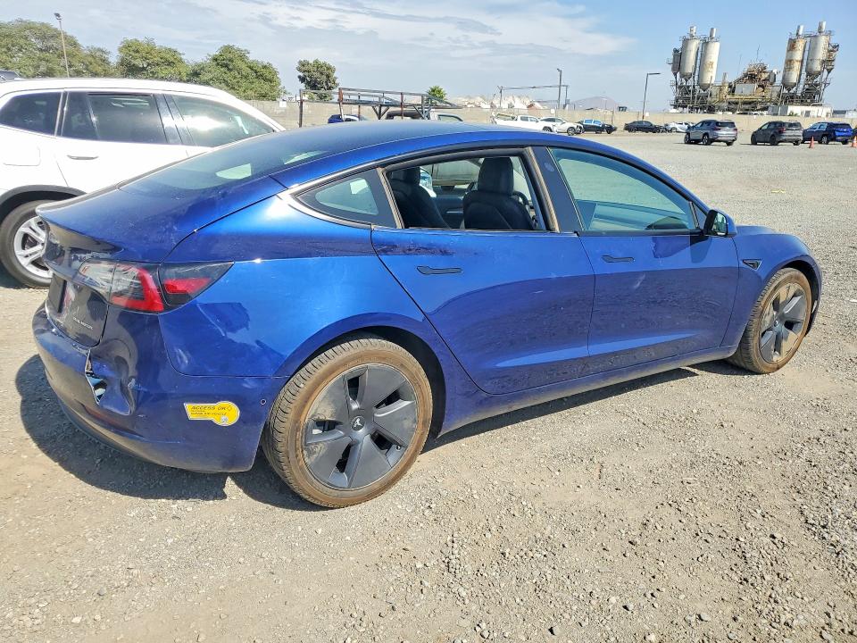 Aukcja sprzedaży 2022 Tesla Model 3, vin: 5YJ3E1EB2NF323795, numer aukcji: 60714326