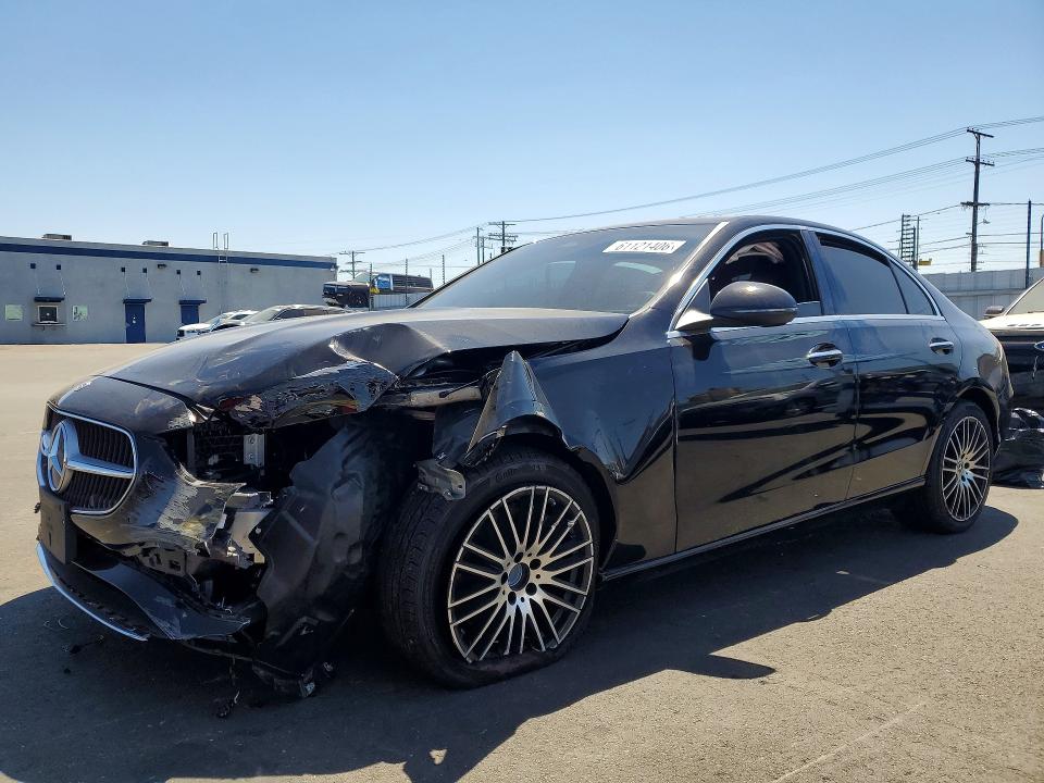 2023 Mercedes-benz C მანქანა იყიდება აუქციონზე, vin: W1KAF4GB6PR141121, აუქციონის ნომერი: 61121406