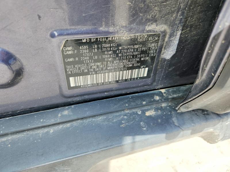 Aukcja sprzedaży 2014 Subaru Outback, vin: 4S4BRBCC6E3327875, numer aukcji: 61720876