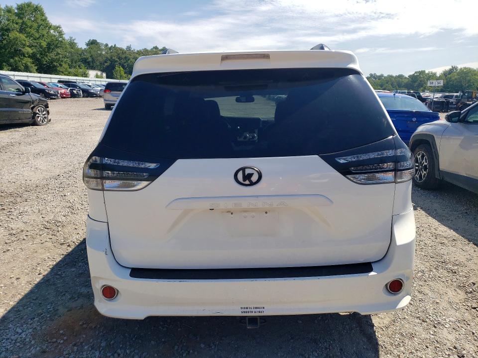 2015 Toyota Sienna მანქანა იყიდება აუქციონზე, vin: 5TDXK3DCXFS592706, აუქციონის ნომერი: 59887206