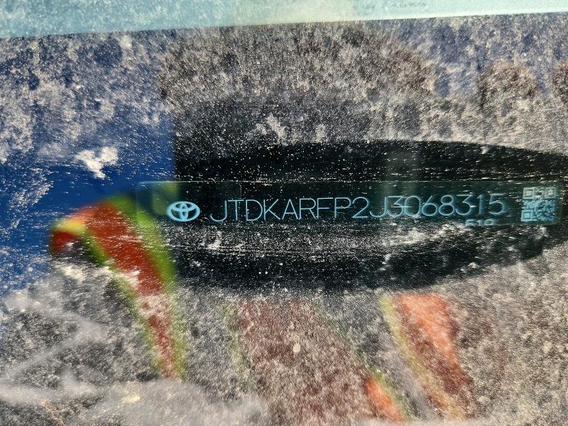 Продажа на аукционе авто 2018 Toyota Prius Prime, vin: JTDKARFP2J3068315, номер лота: 61276736