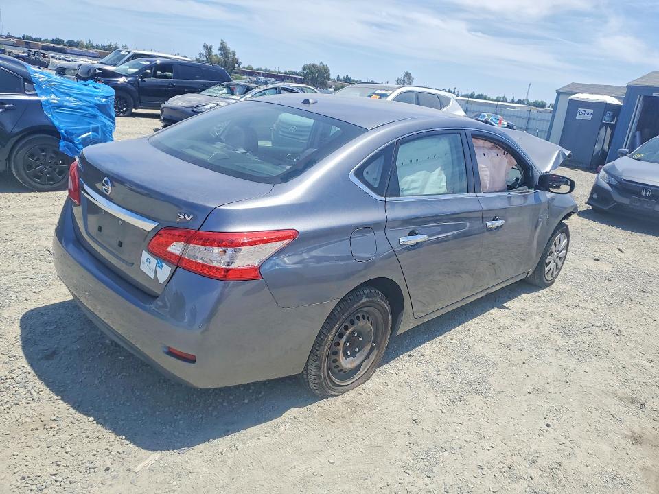 Продаж на аукціоні авто 2015 Nissan Sentra, vin: 3N1AB7AP2FL648134, номер лоту: 59722326