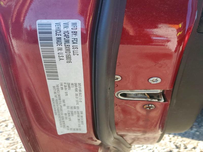 59990736 :رقم المزاد ، 1C4PJMLBXMD168016 vin ، 2021 Jeep Cherokee مزاد بيع