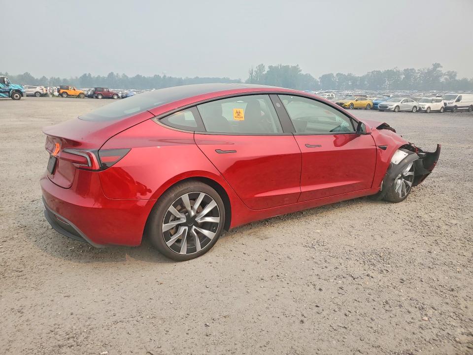 Aukcja sprzedaży 2024 Tesla Model 3, vin: 5YJ3E1EA4RF721099, numer aukcji: 61299536