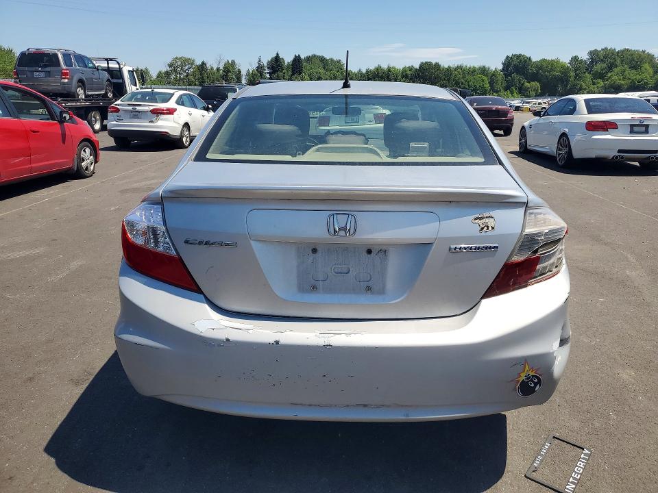 59386146 :رقم المزاد ، JHMFB4F24CS003270 vin ، 2012 Honda Civic مزاد بيع
