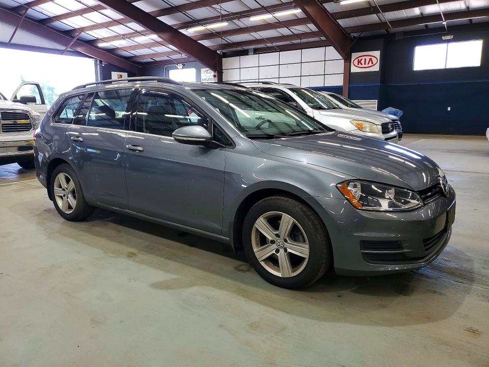 59121176 :رقم المزاد ، 3VWFA7AU0FM513737 vin ، 2015 Volkswagen Golf Sportwagen مزاد بيع