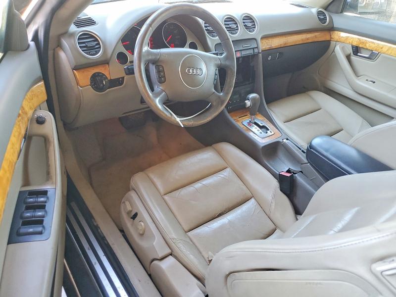 2004 Audi A4 მანქანა იყიდება აუქციონზე, vin: WAUAC48H54K012861, აუქციონის ნომერი: 62678026