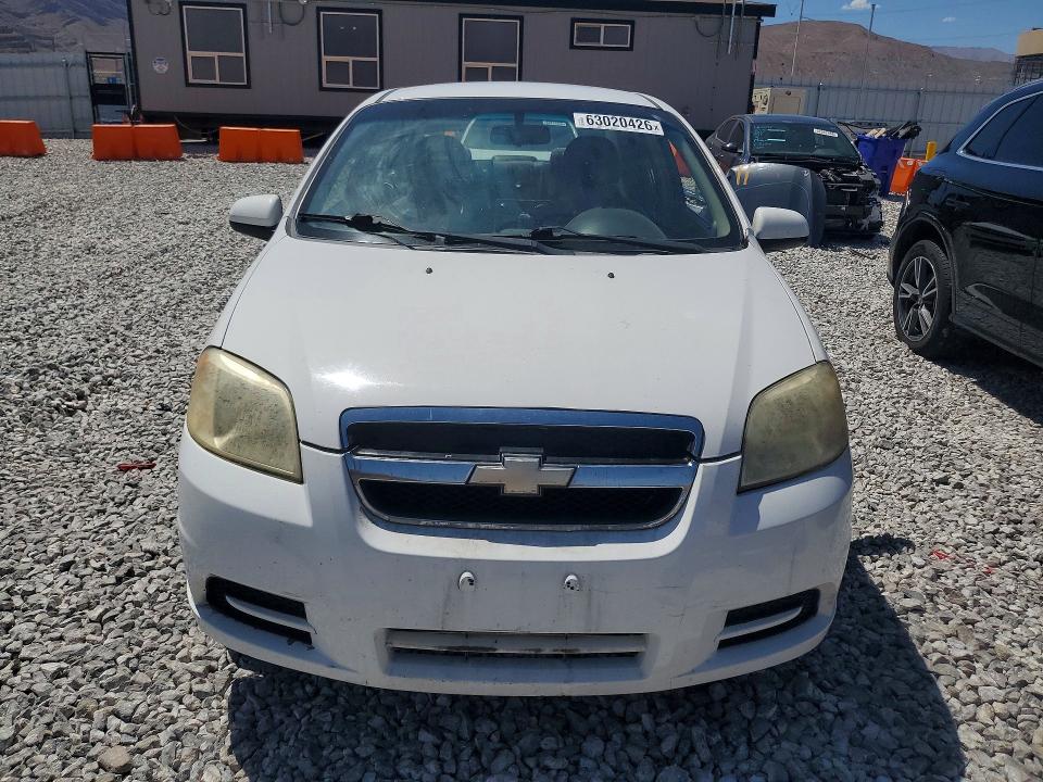 Aukcja sprzedaży 2010 Chevrolet Aveo, vin: KL1TD5DE4AB094207, numer aukcji: 63020426