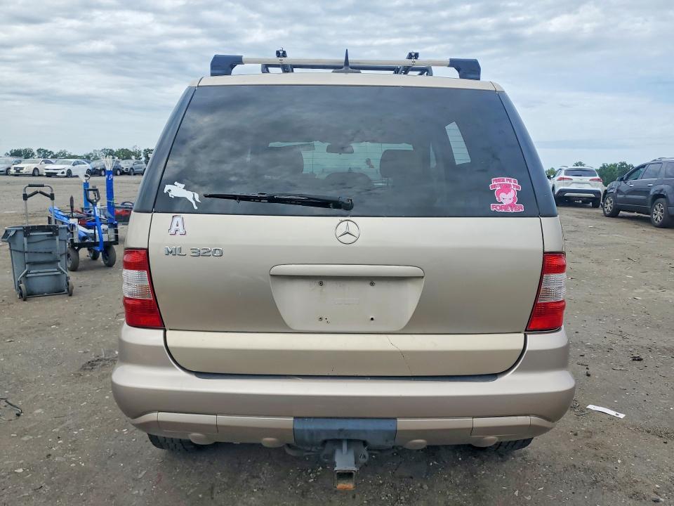 2002 Mercedes-benz Ml მანქანა იყიდება აუქციონზე, vin: 4JGAB54E62A364854, აუქციონის ნომერი: 62013706