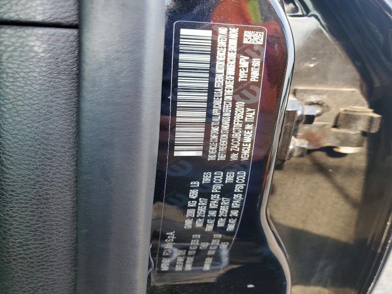 62517426 :رقم المزاد ، ZACCJBCT0FPB62010 vin ، 2015 Jeep Renegade مزاد بيع
