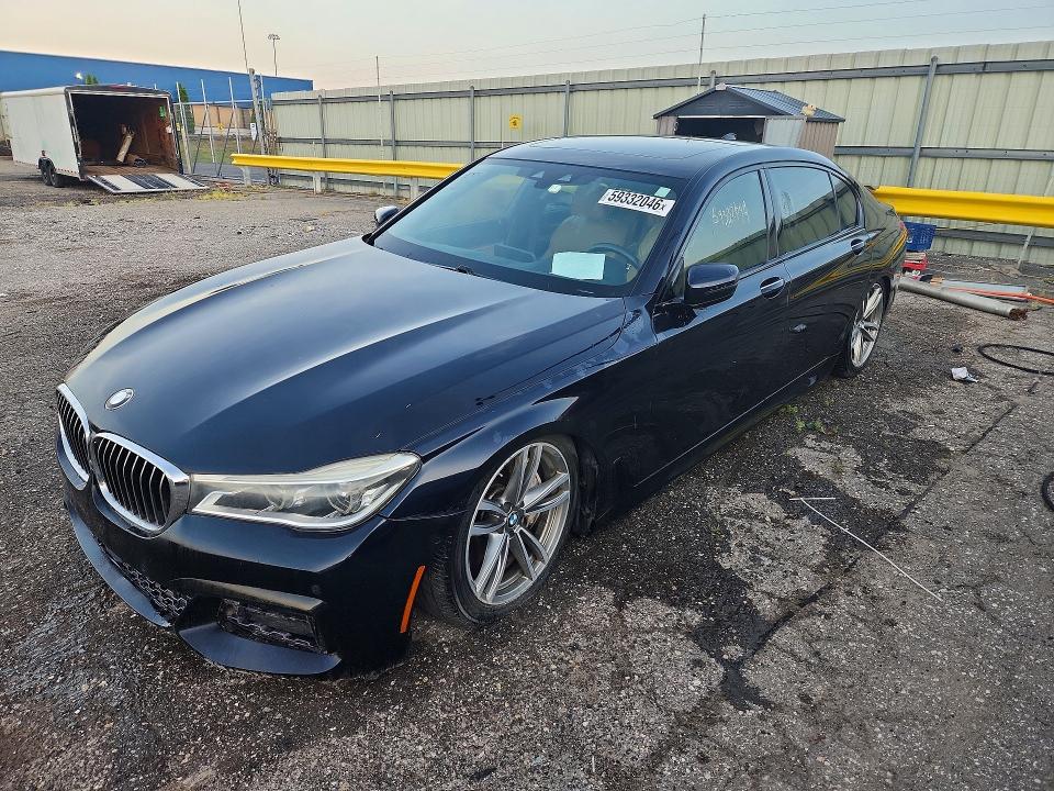 59332046 :رقم المزاد ، WBA7F2C55GG420836 vin ، 2016 Bmw 750 مزاد بيع
