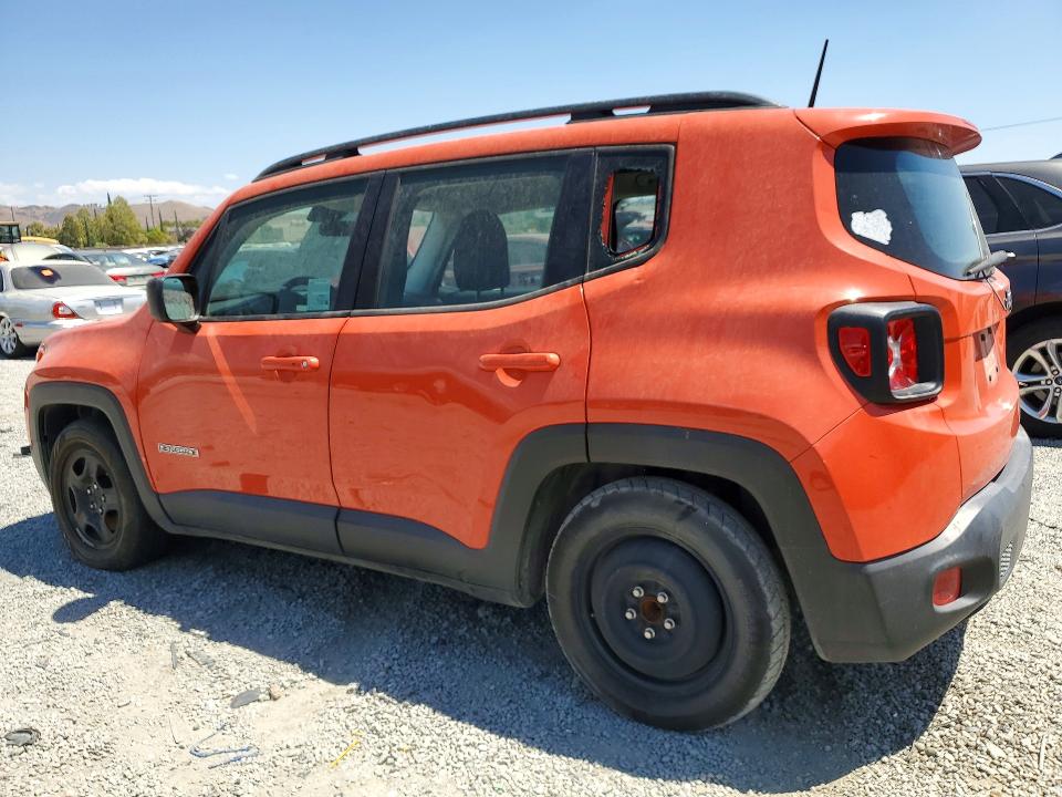 2017 Jeep Renegade მანქანა იყიდება აუქციონზე, vin: ZACCJAAB3HPE45774, აუქციონის ნომერი: 61069406