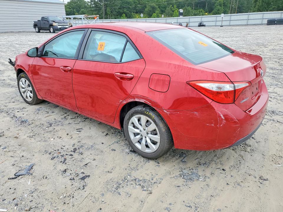 2015 Toyota Corolla მანქანა იყიდება აუქციონზე, vin: 2T1BURHEXFC396230, აუქციონის ნომერი: 60461696