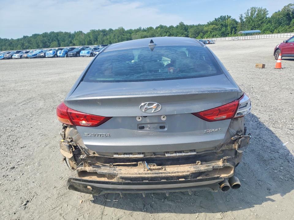 Продаж на аукціоні авто 2018 Hyundai Elantra, vin: KMHD04LB0JU522767, номер лоту: 60555306