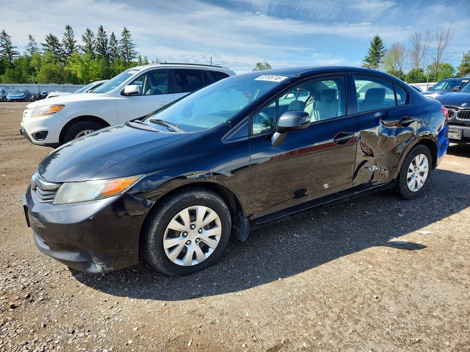Продаж на аукціоні авто 2012 Honda Civic, vin: 2HGFB2F42CH104582, номер лоту: 60195746
