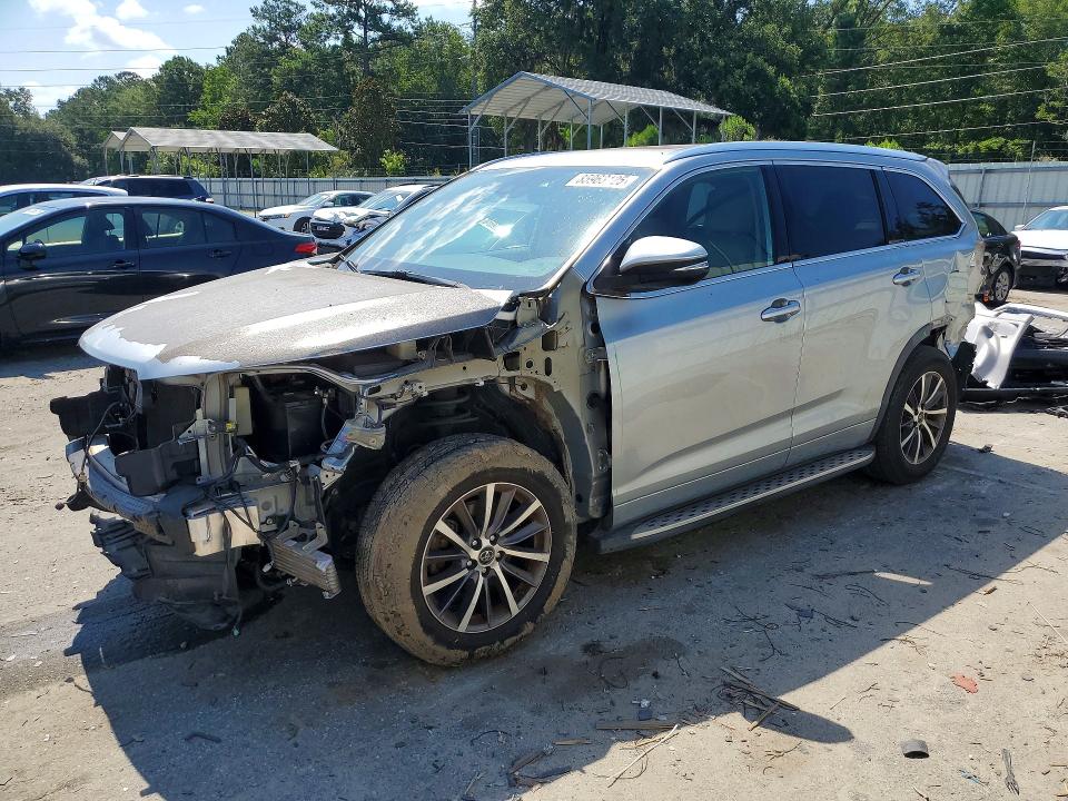 Продажа на аукционе авто 2018 Toyota Highlander, vin: 5TDKZRFH9JS527338, номер лота: 85963125