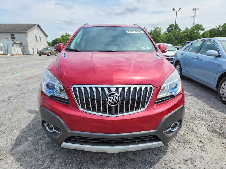 62411666 :رقم المزاد ، KL4CJBSB0FB137841 vin ، 2015 Buick Encore مزاد بيع