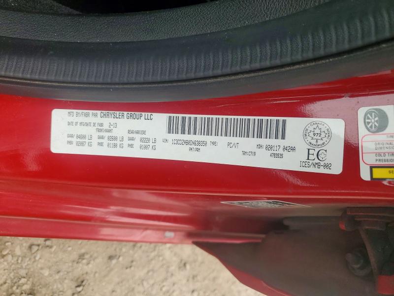 Продаж на аукціоні авто 2013 Dodge Avenger, vin: 1C3CDZAB0DN638350, номер лоту: 61197696