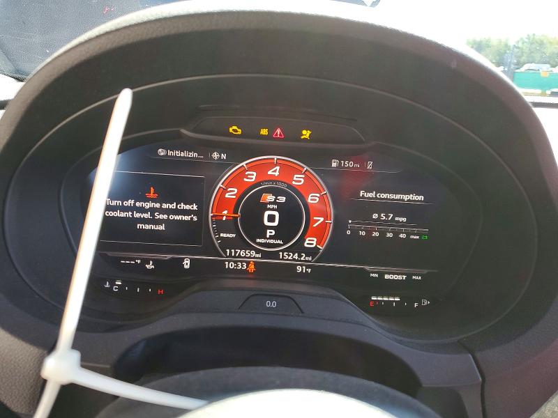 63357076 :رقم المزاد ، WAUB1GFF7H1037415 vin ، 2017 Audi S3 مزاد بيع
