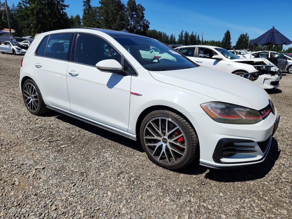 2019 Volkswagen Gti მანქანა იყიდება აუქციონზე, vin: 3VW6T7AU6KM030287, აუქციონის ნომერი: 63227686