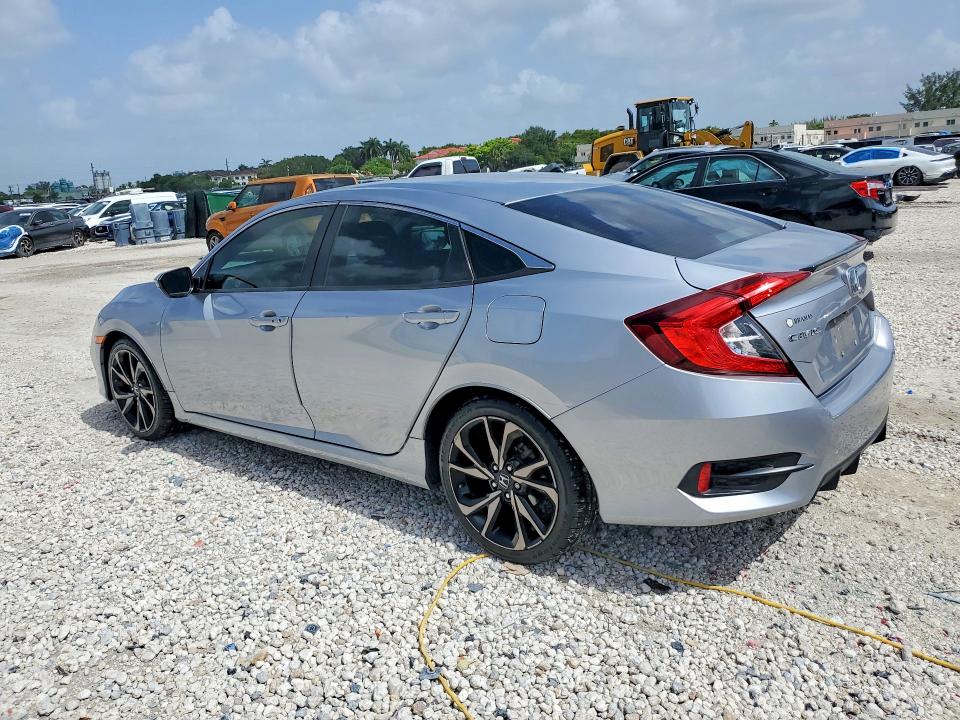 Продаж на аукціоні авто 2021 Honda Civic, vin: 2HGFC2F88MH514482, номер лоту: 60382756