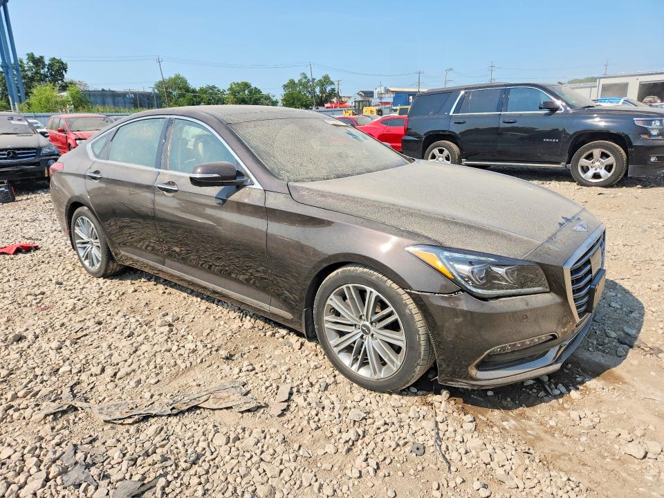 2019 Genesis G80 მანქანა იყიდება აუქციონზე, vin: KMTFN4JE1KU325167, აუქციონის ნომერი: 60816676