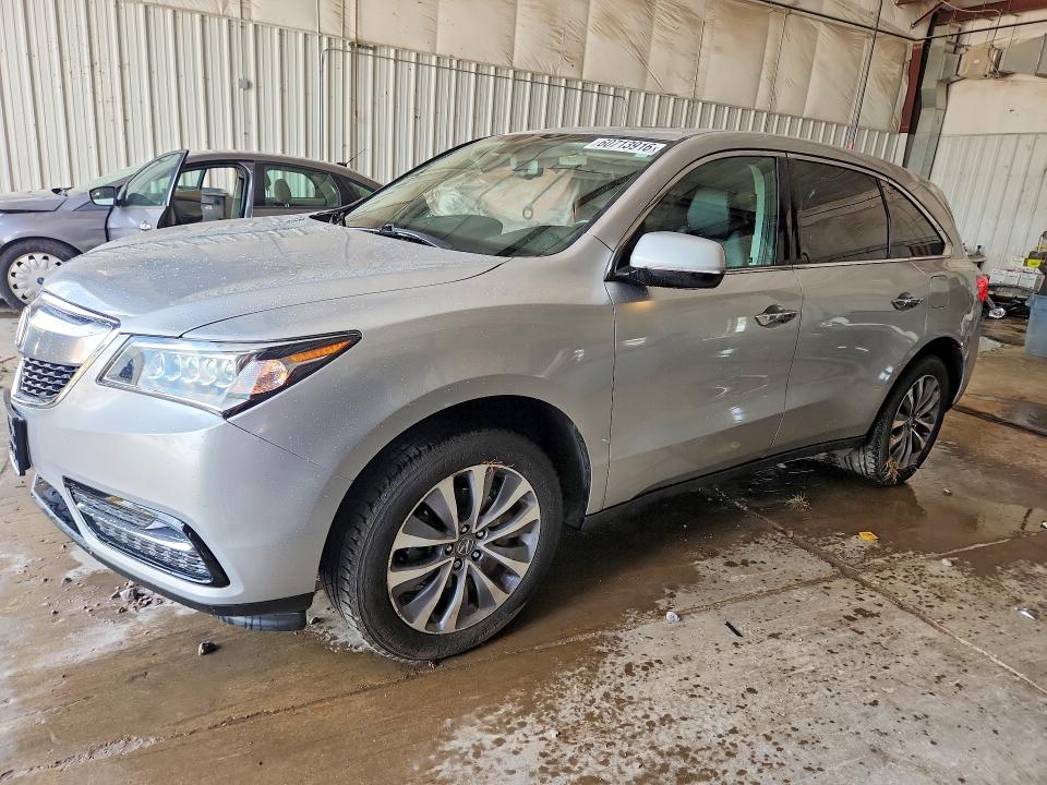 Продаж на аукціоні авто 2015 Acura Mdx, vin: 5FRYD4H41FB015489, номер лоту: 60713916