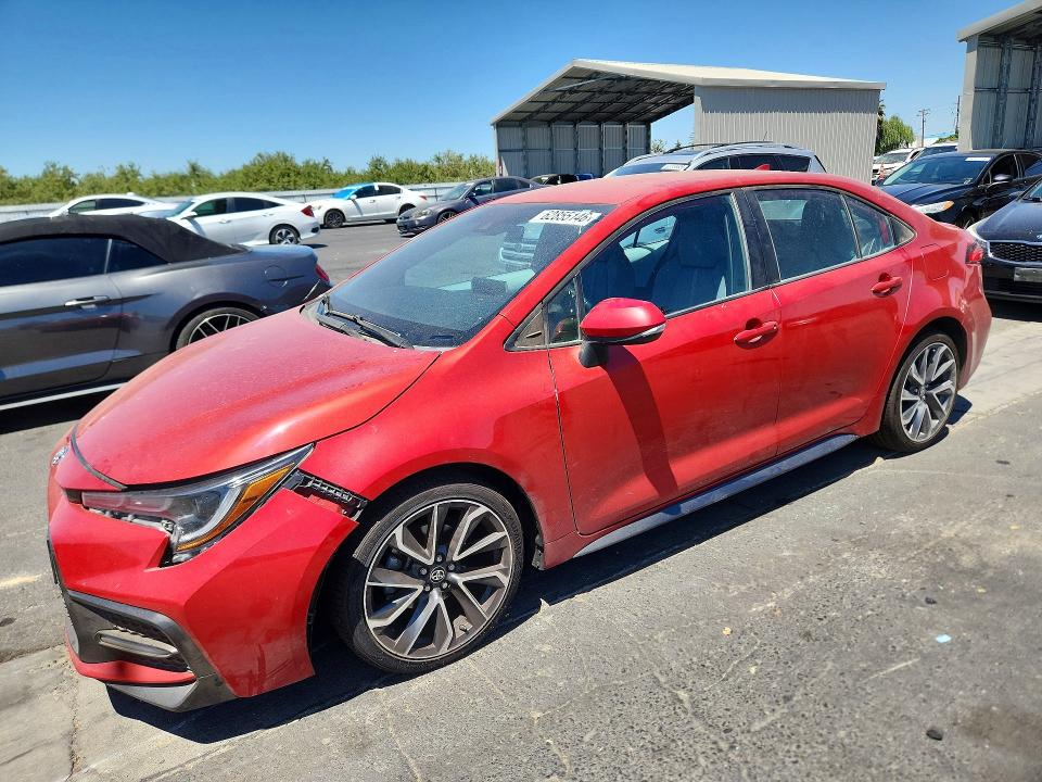 Aukcja sprzedaży 2020 Toyota Corolla, vin: 5YFS4RCE3LP035652, numer aukcji: 62855146