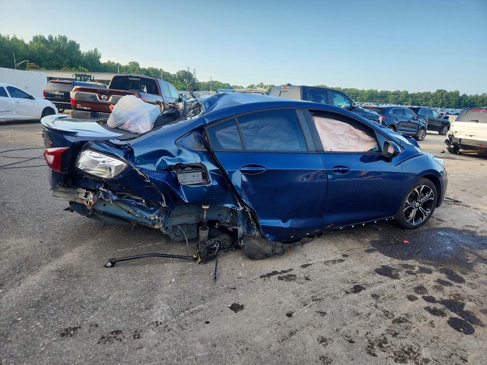 2019 Chevrolet Cruze მანქანა იყიდება აუქციონზე, vin: 1G1BE5SMXK7135416, აუქციონის ნომერი: 61875396